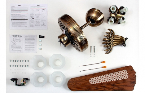 Потолочный люстра-вентилятор Dreamfan Classic 132. Россия